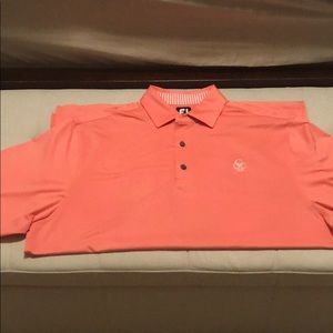 FootJoy. Size Large coral polo